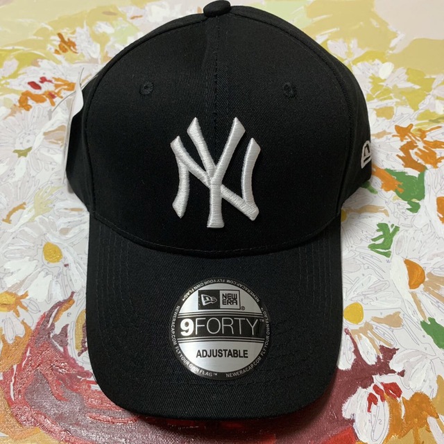 NEW ERA(ニューエラー)のNEWERA ニューエラ 9FORTY ニューヨーク・ヤンキース 　黒 メンズの帽子(キャップ)の商品写真