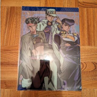 ジョジョ(JOJO)の『ジョジョの奇妙な冒険 第４部』クリアファイル…［仗助＆露伴＆承太郎］(クリアファイル)