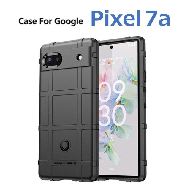 Google Pixel(グーグルピクセル)のGoogle Pixel 7a ケース ブラック アーミー スマホ/家電/カメラのスマホアクセサリー(Androidケース)の商品写真