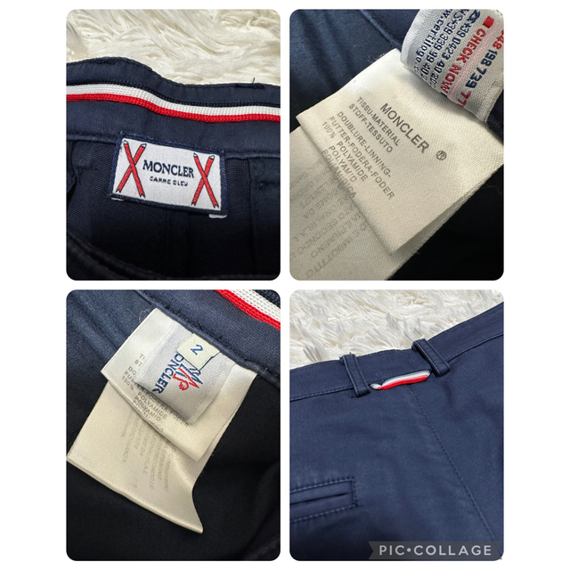 MONCLER GAMME BLEU ショートパンツ サイズ2 モンクレール