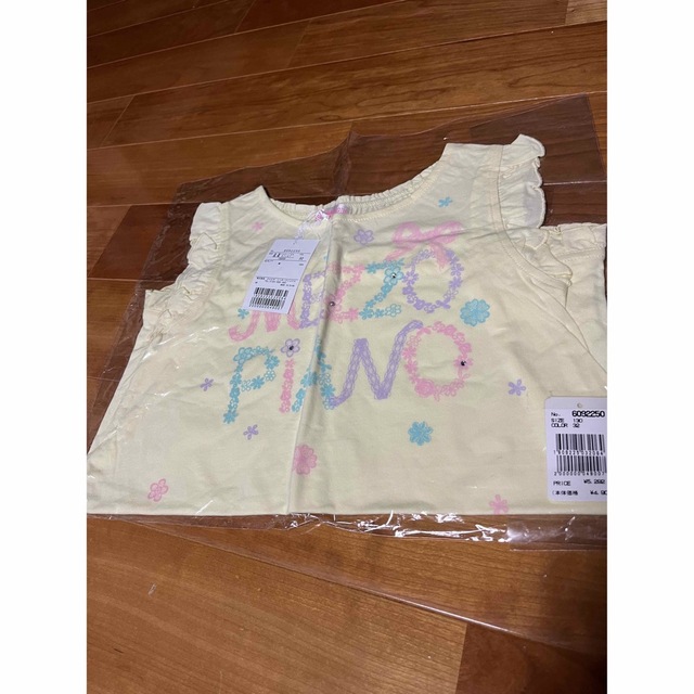 mezzo piano(メゾピアノ)のメゾピアノ　130 キッズ/ベビー/マタニティのキッズ服女の子用(90cm~)(Tシャツ/カットソー)の商品写真