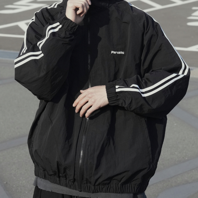 adidas - perushu ナイロントラックジャケットの通販 by mimi's shop