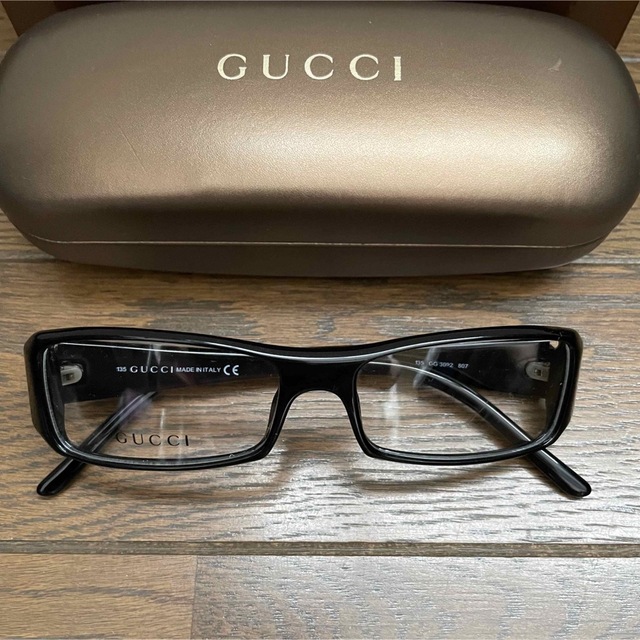 Gucci(グッチ)の【GUCCI】グッチ 伊達メガネ レディースのファッション小物(サングラス/メガネ)の商品写真