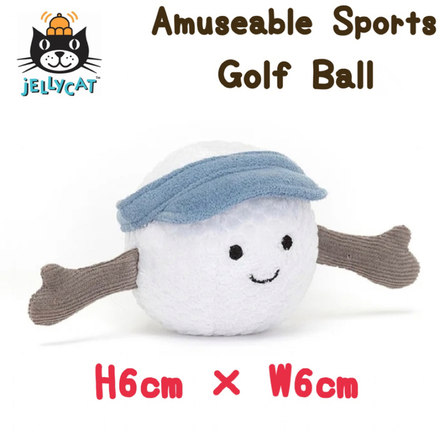 新作　新品　ジェリーキャット　ゴルフ　ゴルフボール　ボール　ぬいぐるみ　golf