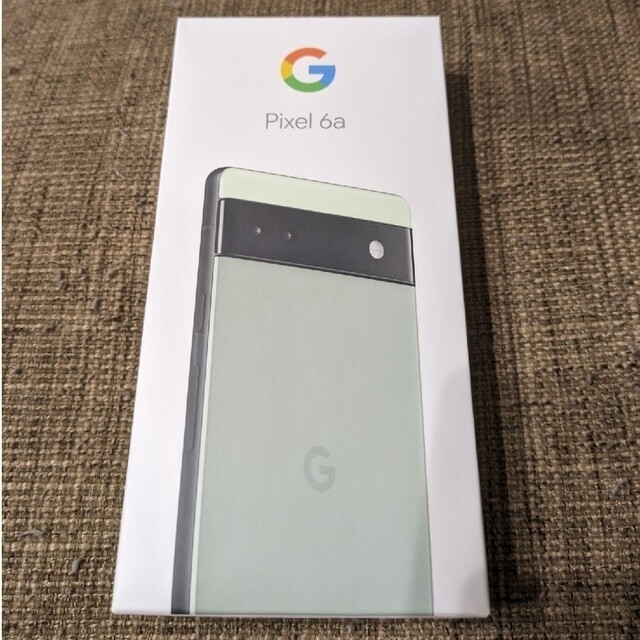 Google Pixel(グーグルピクセル)のPixel6a　3ヶ月使用の中古品 スマホ/家電/カメラのスマートフォン/携帯電話(スマートフォン本体)の商品写真