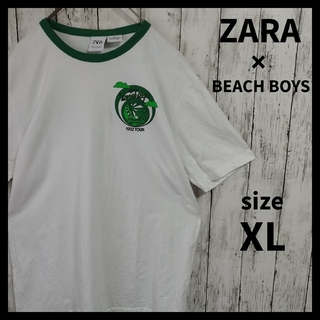 【ZARA × BEACH BOYS】コラボリンガーTシャツ　半袖　プリント