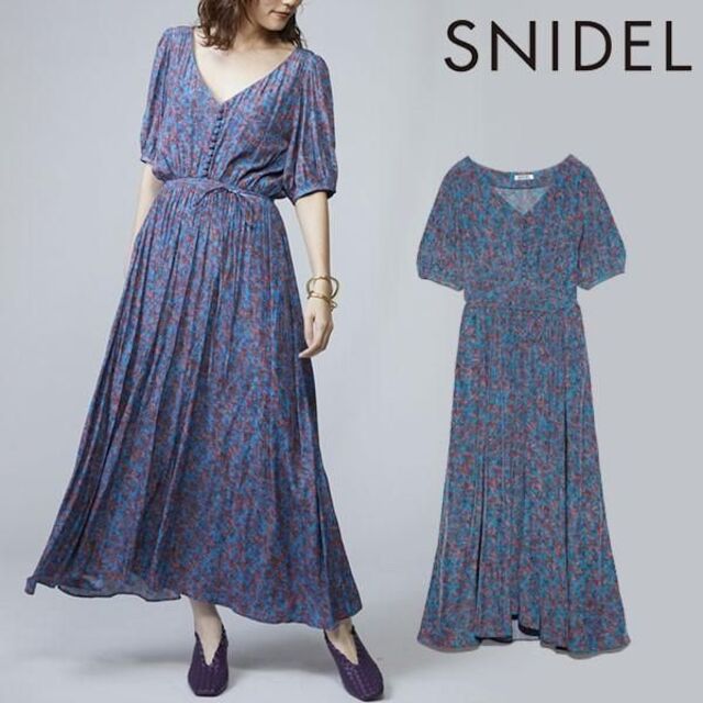 スナイデル  snidel ワンピース　ピンク　定価18,700円