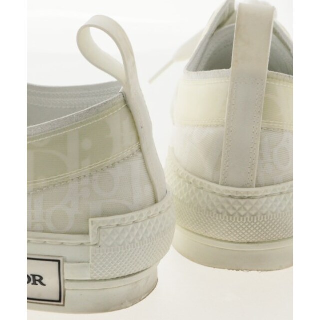 Dior Homme スニーカー EU41(26cm位) 白xクリア系(総柄) 4