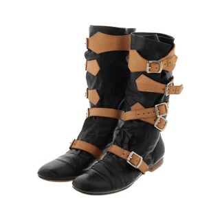 ヴィヴィアンウエストウッド(Vivienne Westwood)のVivienne Westwood ブーツ -(27cm位) 黒 【古着】【中古】(ブーツ)