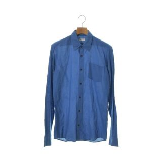 ドリスヴァンノッテン(DRIES VAN NOTEN)のDRIES VAN NOTEN ドレスシャツ 44(S位) 青 【古着】【中古】(シャツ)