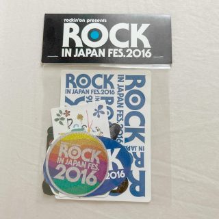 ロッキン　2016 ステッカー　シール(音楽フェス)