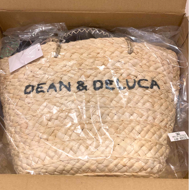 DEAN＆DELUCA × BEAMS COUTURE 保冷 カゴバッグ小保冷バッグ