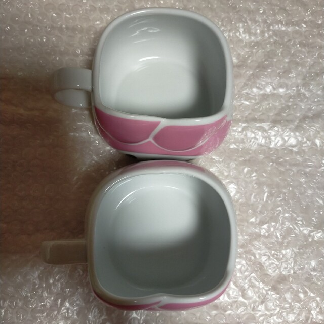 マイメロディ(マイメロディ)のSanrio　マイメロディ　スープカップ　2個セット　2002年製 インテリア/住まい/日用品のキッチン/食器(グラス/カップ)の商品写真