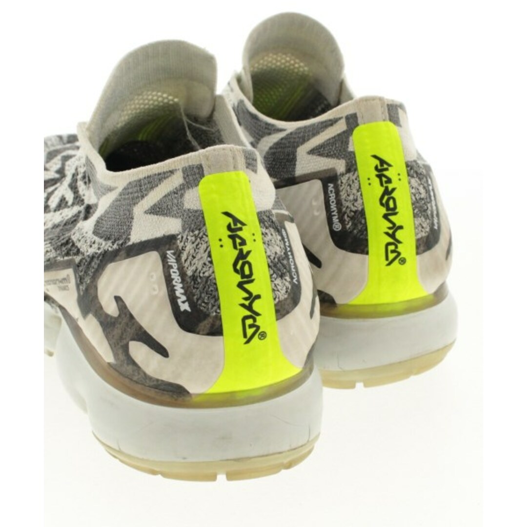 ACRONYM スニーカー 28.5cm 白系x黒x蛍光イエロー(総柄) 【古着】【中古】 メンズの靴/シューズ(スニーカー)の商品写真