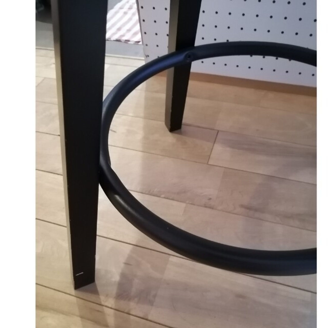 IKEA(イケア)のイケア カウンターチェア ダルフレッド 黒 インテリア/住まい/日用品の椅子/チェア(その他)の商品写真