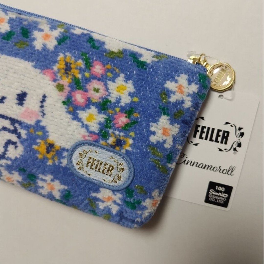 FEILER(フェイラー)の【新品】フェイラー シナモロール ポーチ《完売》匿名・翌日発送(定価＋手数料) レディースのファッション小物(ポーチ)の商品写真