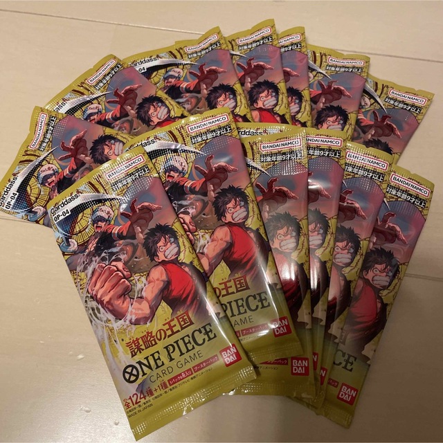 ワンピースカード 謀略の王国 13パック エンタメ/ホビーのトレーディングカード(Box/デッキ/パック)の商品写真