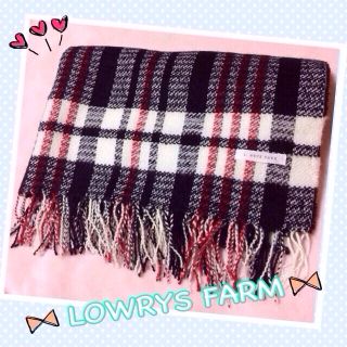 ローリーズファーム(LOWRYS FARM)の【タイムセール＊】LOWRYS マフラー(マフラー/ショール)