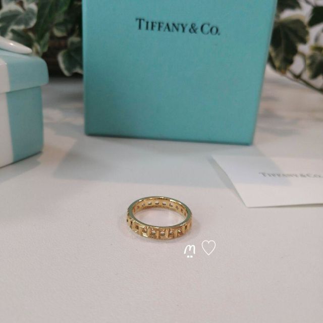 Tiffany & Co.(ティファニー)のティファニーT　トゥルーナローリング　6号　k18イエローゴールド　現行販売品 レディースのアクセサリー(リング(指輪))の商品写真