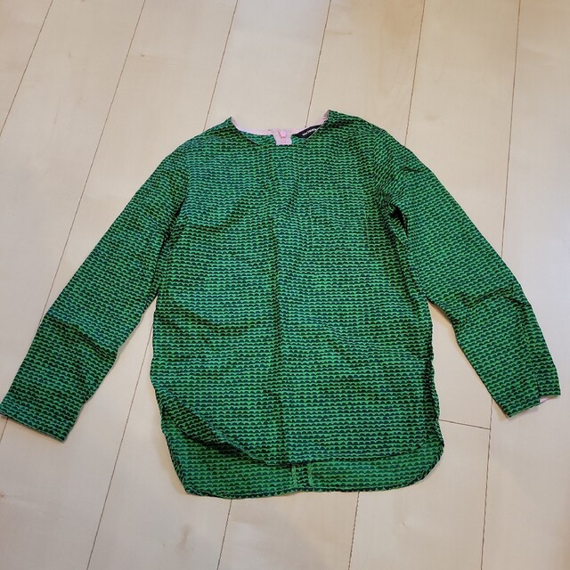 marimekko(マリメッコ)のmarimekko　シャツ　120 110 キッズ/ベビー/マタニティのキッズ服女の子用(90cm~)(ブラウス)の商品写真