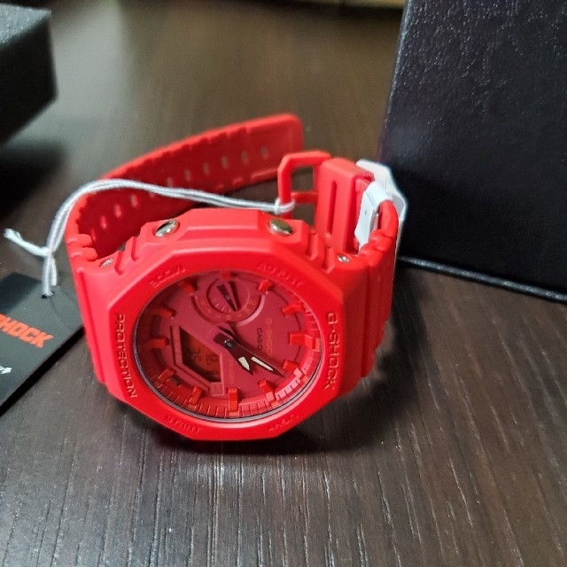 新品未使用 国内正規品 G-SHOCK GA-2100-4AJF 赤-