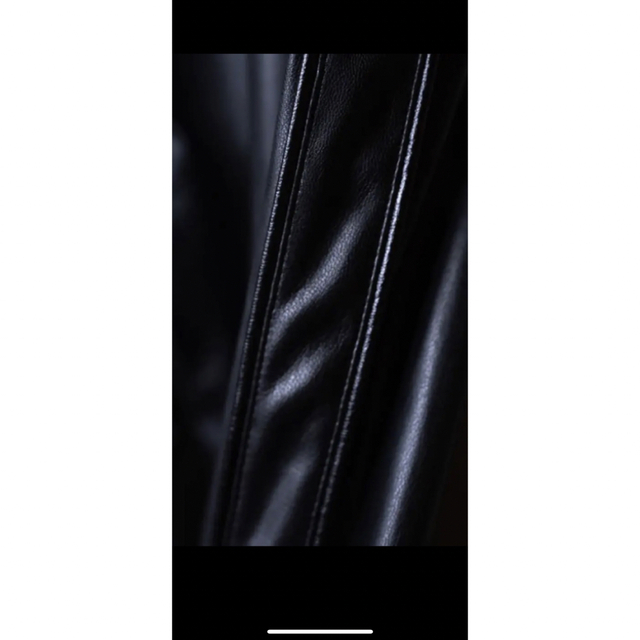 kinema synthetic leather track pants M theorendatutor.com