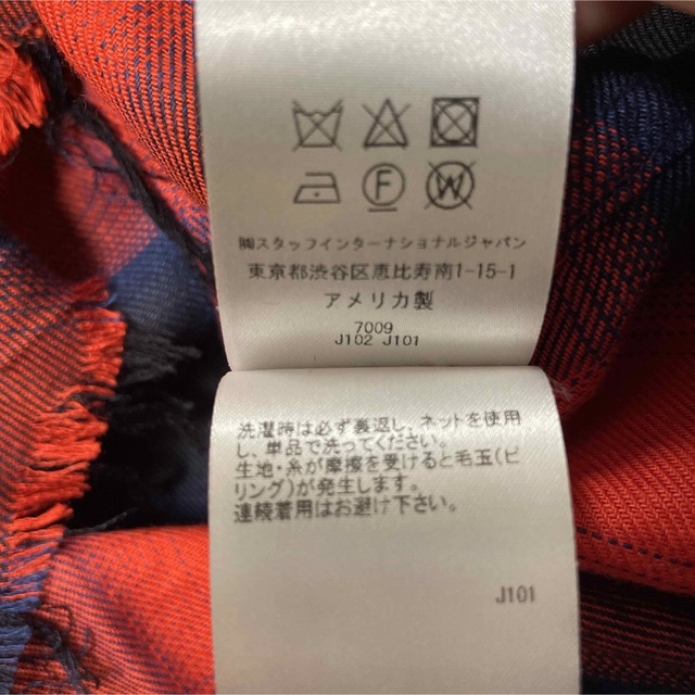 AMIRI APPLIQUE FLANNEL バックロゴ チェックシャツ | gamaitalyonline