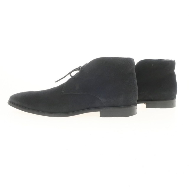 TOD'S - 【中古】トッズ TOD'S スエード チャッカーブーツ ブラック