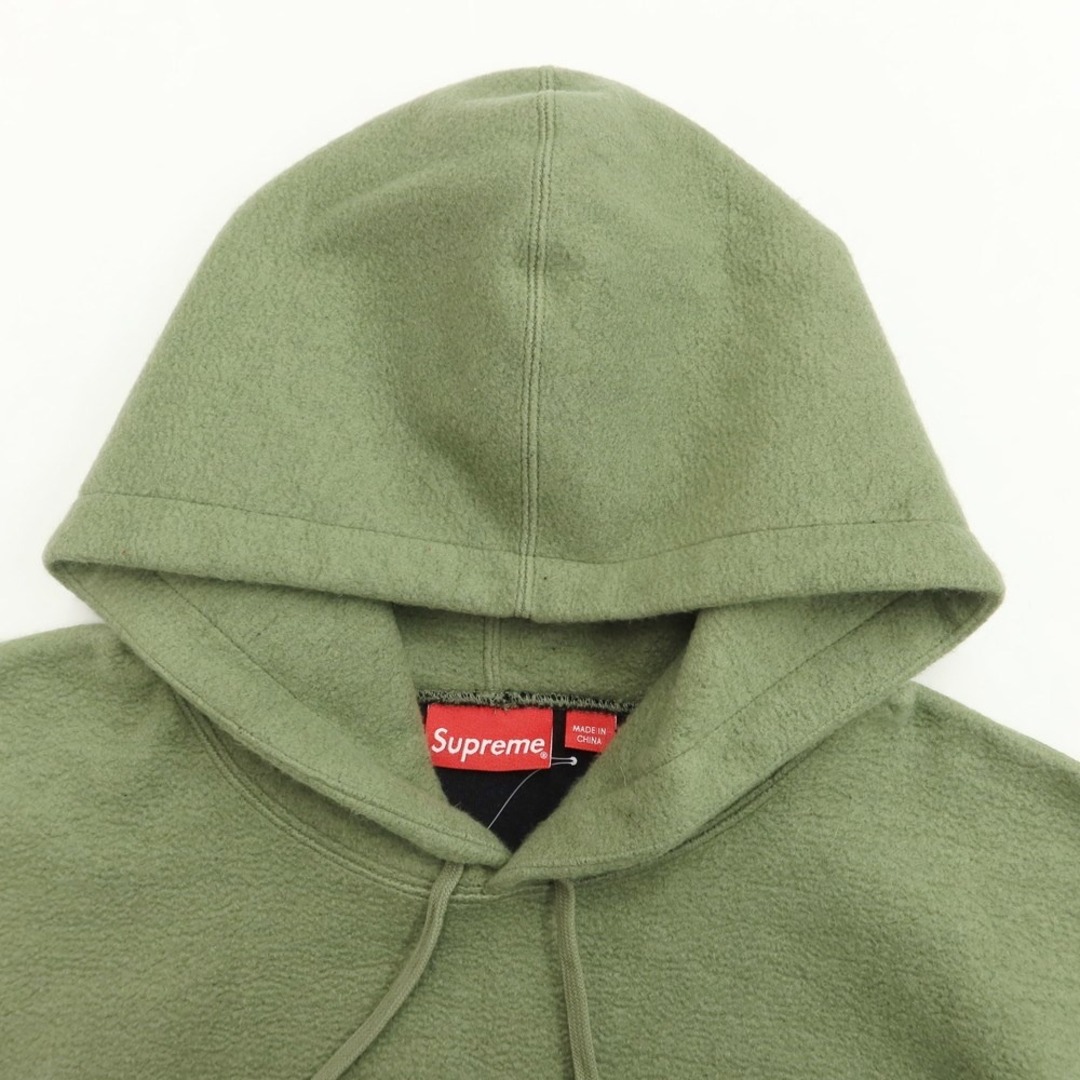 【中古】シュプリーム Supreme 2023年春夏 Inside Out Box Logo Hooded Sweatshirt コットンポリエステル  プルオーバー パーカー グリーン【サイズXL】【メンズ】