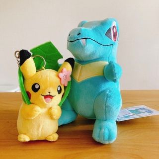 ポケモン(ポケモン)の新品・未使用 ポケモンセンター公式　ワニノコ／ピカチュウ／クワッス(キャラクターグッズ)