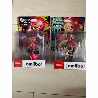 ニンテンドースイッチ(Nintendo Switch)のamiibo 2体セット　ガール　ネオンピンク　タコガール(ゲームキャラクター)