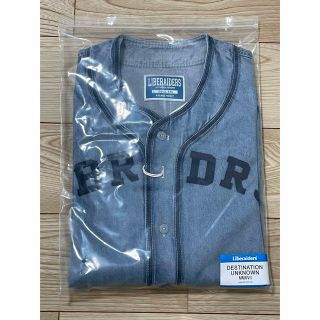 Liberaiders(R) - Liberaiders DENIM BASEBALL SHIRT SMALLの通販 by