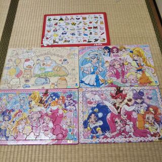 値下げ！女の子向け　パズル5点セット(知育玩具)