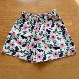 ユニクロ(UNIQLO)の花柄 ショートパンツ 110  (パンツ/スパッツ)