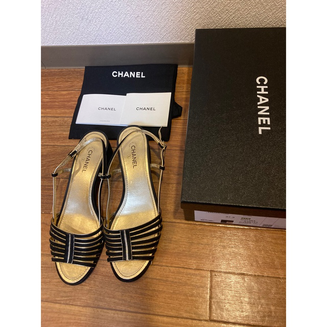 シャネル CHANEL 21SS サンダル 美品 - サンダル