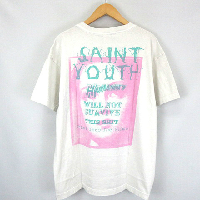 セント マイケル SAINT MICHAEL SS TEE HUMANITY L baxvel.com
