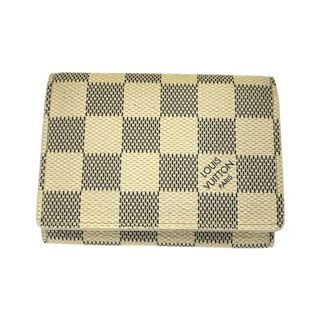 ルイヴィトン ダミエ アズール 名刺入れ カードケース 小銭入れ②-