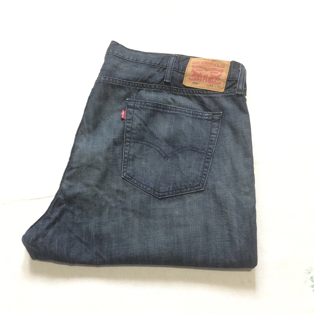 Levi's - 特大サイズ levis 559 ヒゲ縦落ち加工 デニム リラックス ...