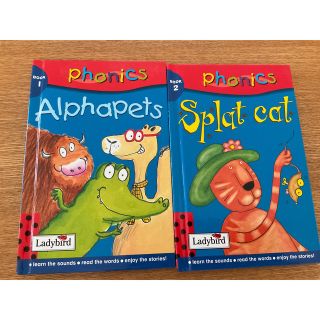 phonics book1.2   Splat cat / Alphapets(洋書)