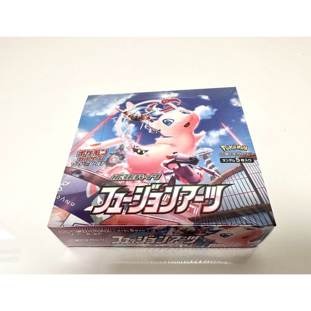 新品】【未開封】ポケモンカード フュージョンアーツ BOX シュリンク ...