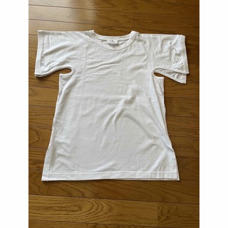 ランバンオンブルー(LANVIN en Bleu)の白Tシャツ　(Tシャツ(半袖/袖なし))
