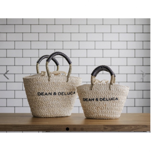 ・DEAN & DELUCA の保冷カゴバッグカゴバッグ