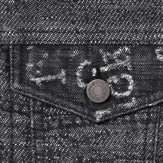 SupremeArchiveDenimJacquardTruckerJacket