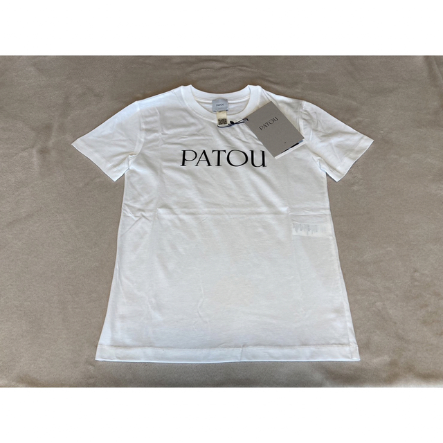 PATOU パトゥ ロゴ ホワイト半袖Tシャツ JE0299999 001W イタリア正規品 新品 ホワイト