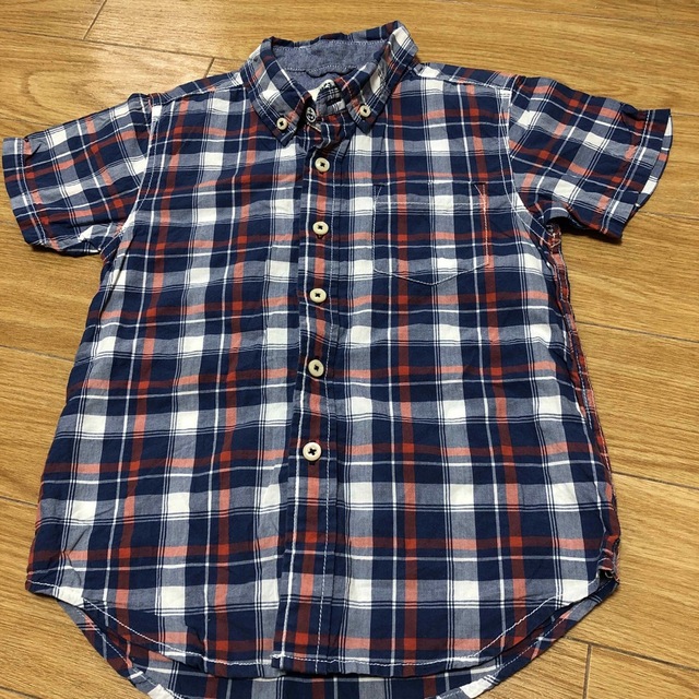 MPS(エムピーエス)のMPS 半シャツ　120センチ キッズ/ベビー/マタニティのキッズ服男の子用(90cm~)(ブラウス)の商品写真