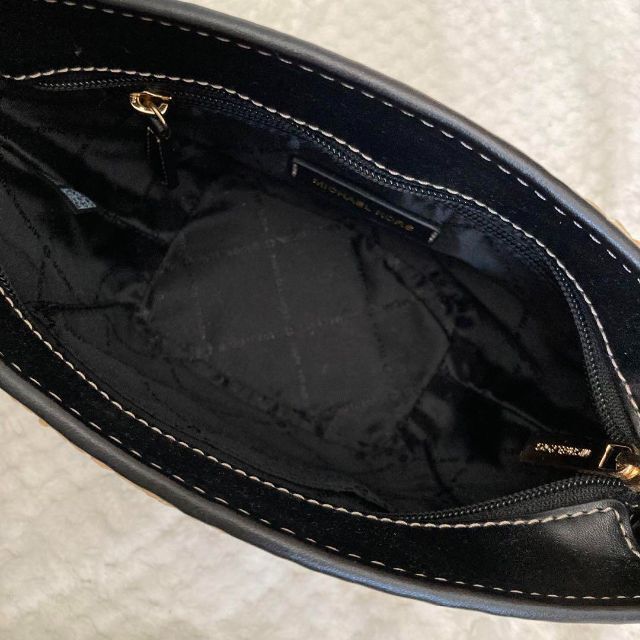 極美品 MICHAEL KORS かごバッグ ショールダー 4WAY 黒