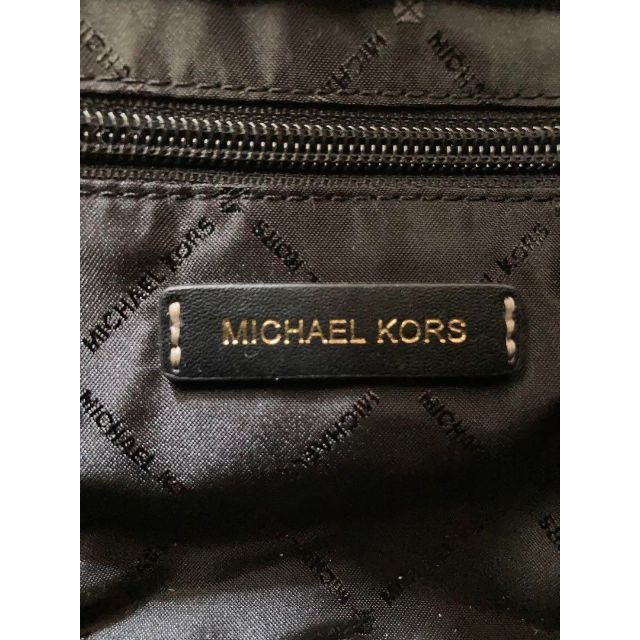 Michael Kors - 極美品 MICHAEL KORS かごバッグ ショールダー 4WAY 黒