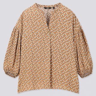ユニクロ 綿100パーセント トップス 花柄 - www.top4all.pl