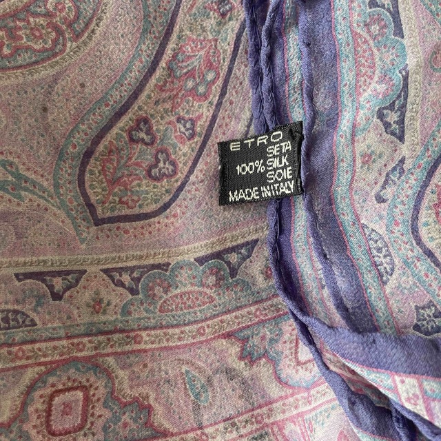 ETRO(エトロ)のエトロ　シルクスカーフ レディースのファッション小物(バンダナ/スカーフ)の商品写真