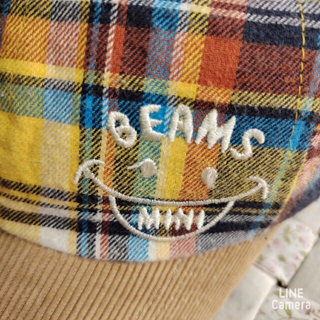 BEAMS(ビームス)のかわいい❤️耳つきキャップ キッズ/ベビー/マタニティのこども用ファッション小物(帽子)の商品写真